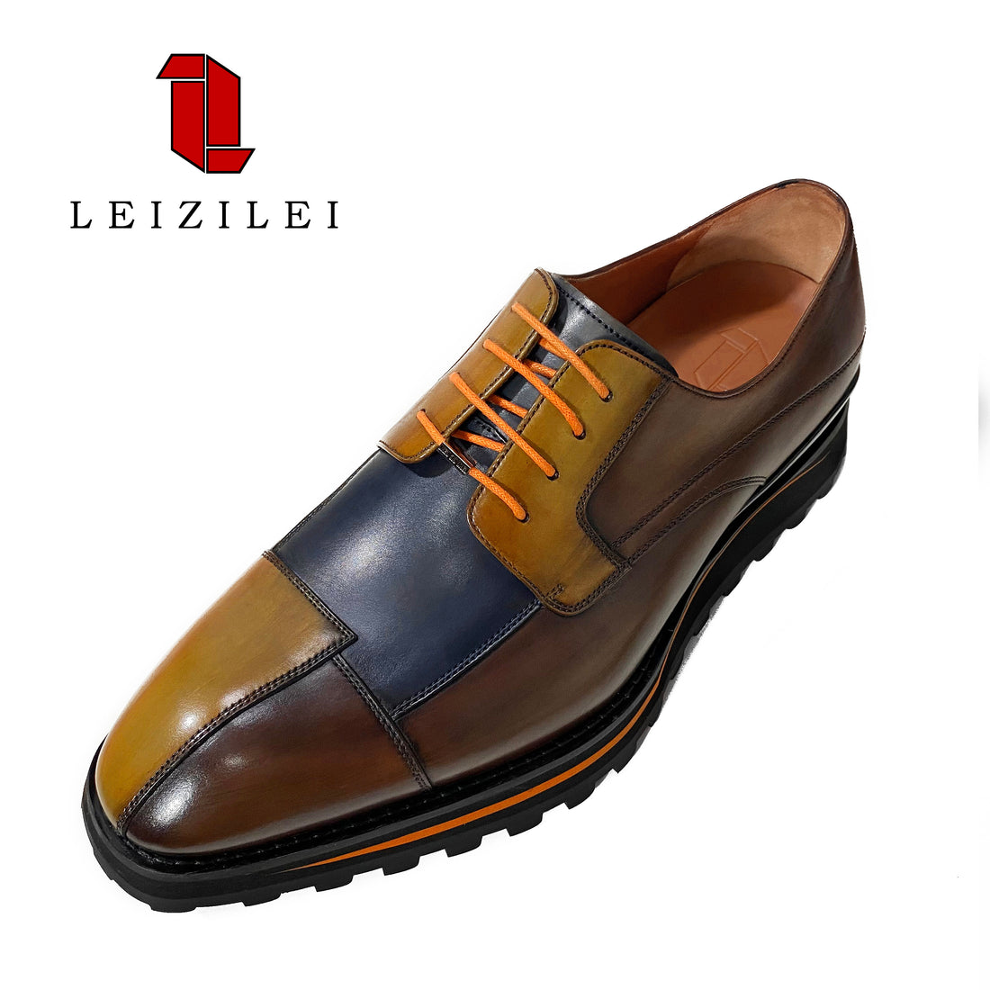 Workplace wear new inspiration, sports and business two-in-one leather shoes